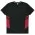 TASMAN MENS TEES - 1211 - Black/Red