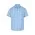 Devonport Mens Shirt Short Sleeve - Mid Blue/Sky