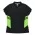 TASMAN LADY POLOS - 2311 - BLACK/NEON GREEN