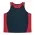 PREMIER MENS SINGLETS - 1101 - Navy/Red