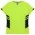 TASMAN LADY TEES - 2211 - NEON YELLOW/BLACK