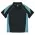 PREMIER LADY POLOS - 2301 - Black/Teal