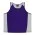 PREMIER MENS SINGLETS - 1101 - Purple/White