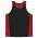 PREMIER KIDS SINGLETS - 3101 - Black/Red