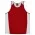 PREMIER MENS SINGLETS - 1101 - Red/White