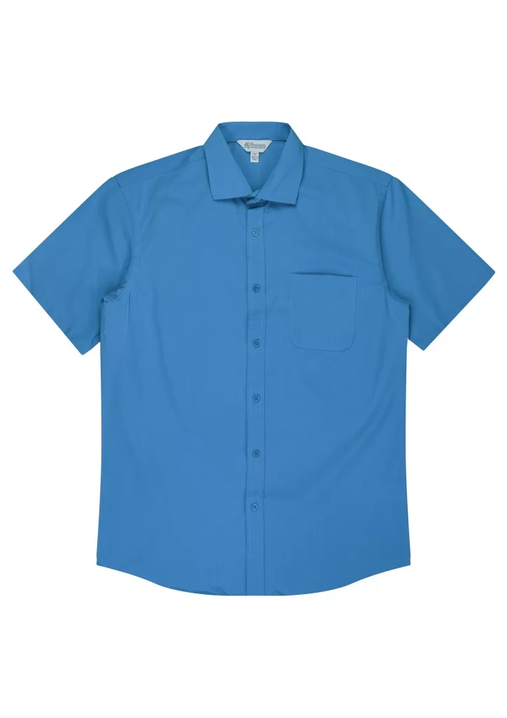 MOSMAN MENS SHIRT SHORT SLEEVE - 1903S MOSMAN MENS SHIRT SHORT SLEEVE - 1903S