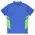 TASMAN KIDS POLOS - 3311 - CYAN/NEON GREEN