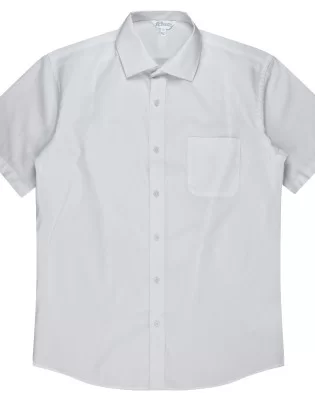 KINGSWOOD MENS SHIRT SHORT SLEEVE - 1910S
