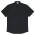 MOSMAN MENS SHIRT SHORT SLEEVE - 1903S - Black