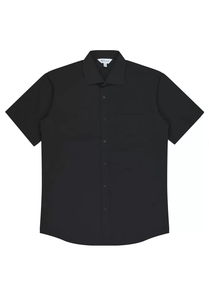 MOSMAN MENS SHIRT SHORT SLEEVE - 1903S MOSMAN MENS SHIRT SHORT SLEEVE - 1903S