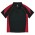 PREMIER LADY POLOS - 2301 - Black/Red
