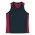 PREMIER LADY SINGLETS - 2101 - Navy/Red