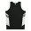 TASMAN KIDS SINGLETS - 3111 - Black/White