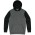 MONASH MENS HOODIES - 1530 - Charcoal/Black