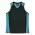 PREMIER LADY SINGLETS - 2101 - Black/Teal