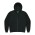 QUEENSCLIFF ZIP MENS HOODIES - 1528 - Black