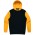 MONASH MENS HOODIES - 1530 - Black/Gold