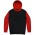 MONASH MENS HOODIES - 1530 - Black/Red