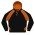HUXLEY MENS HOODIES - 1509 - Black/Orange/White
