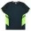 TASMAN KIDS TEES - 3211 - NAVY/NEON GREEN