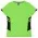 TASMAN LADY TEES - 2211 - NEON GREEN/BLACK