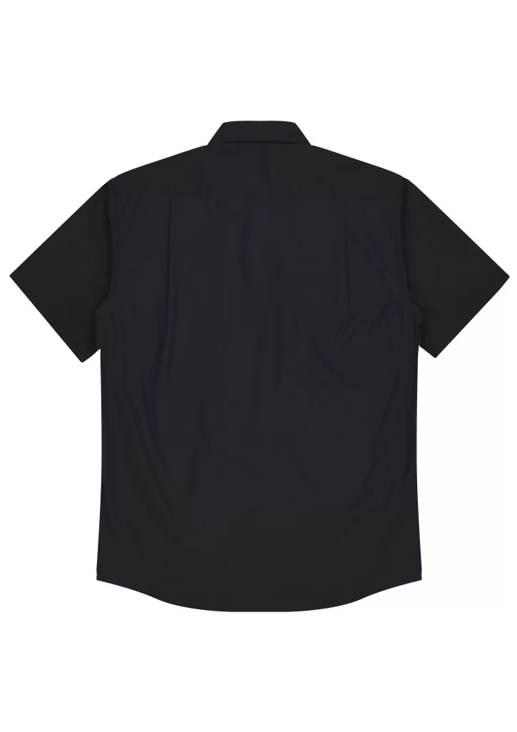 KINGSWOOD MENS SHIRT SHORT SLEEVE - 1910S KINGSWOOD MENS SHIRT SHORT SLEEVE - 1910S