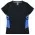TASMAN LADY TEES - 2211 - Black/Cyan