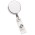 Metal Zip Pull Badge - Silver