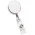 Metal Zip Pull Badge - Silver