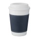 White Tumbler - Blue Sleeve