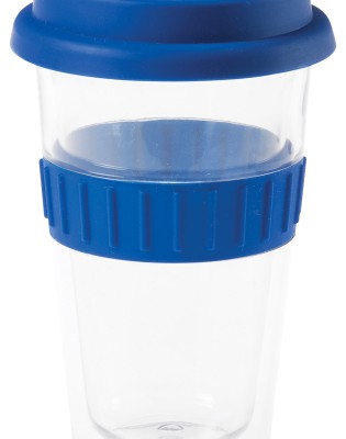 Plastic Double-Walled Mug