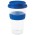 Plastic Double-Walled Mug - Blue