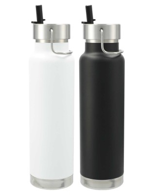 Thor Copper Vacuum Bottle with Straw