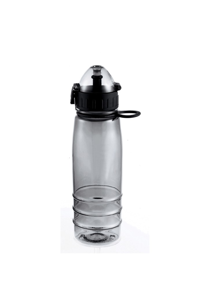 Flip-Top Sports Bottle - Smoke