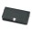 Nappa Travel Wallet - Black