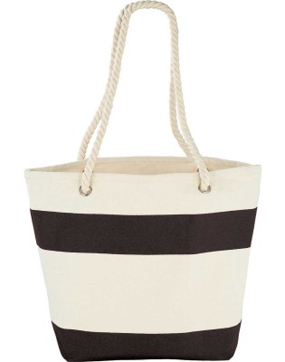 Capri Stripes Cotton Shopper Tote