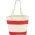 Capri Stripes Cotton Shopper Tote - Red