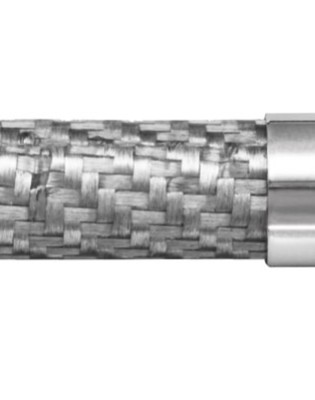 Silver Carbon Fibre Pencil