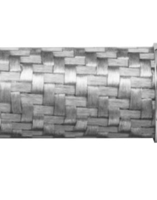 Silver Carbon Fibre Ballpoint Pen