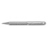 Silver Carbon Fibre Ballpoint Pen