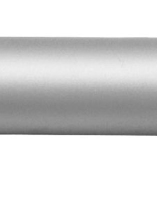 Metal Twist Action Ballpoint Pen - Silver