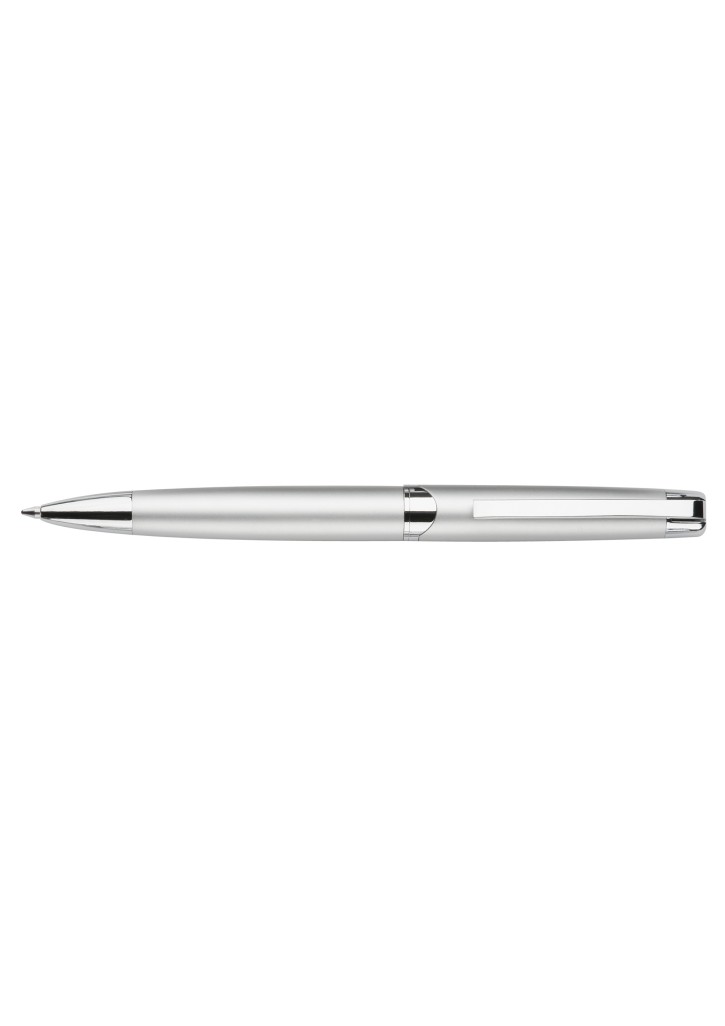 Berlin Series - Twist Action Metal Ballpoint Pen - Silver