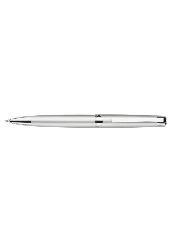 Berlin Series - Twist Action Metal Ballpoint Pen - Silver