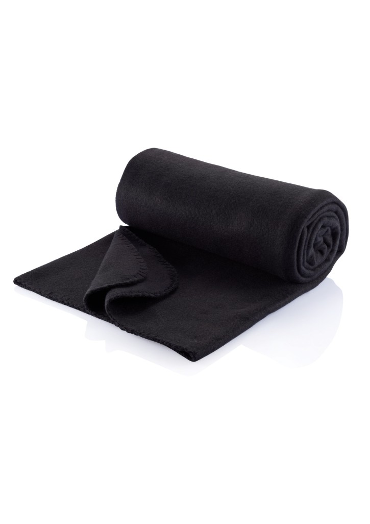 Polar Fleece Travel Rug - Black