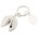 Fortune Cookie Keyring - Metal