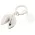 Fortune Cookie Keyring - Metal