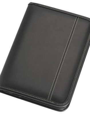 A5 Zippered Compendium with Calculator