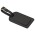 Covered Luggage Tag - Black
