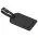 Covered Luggage Tag - Black