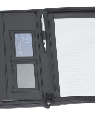 A4 Zippered Compendium
